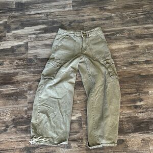 Olive Green Cargo Pants